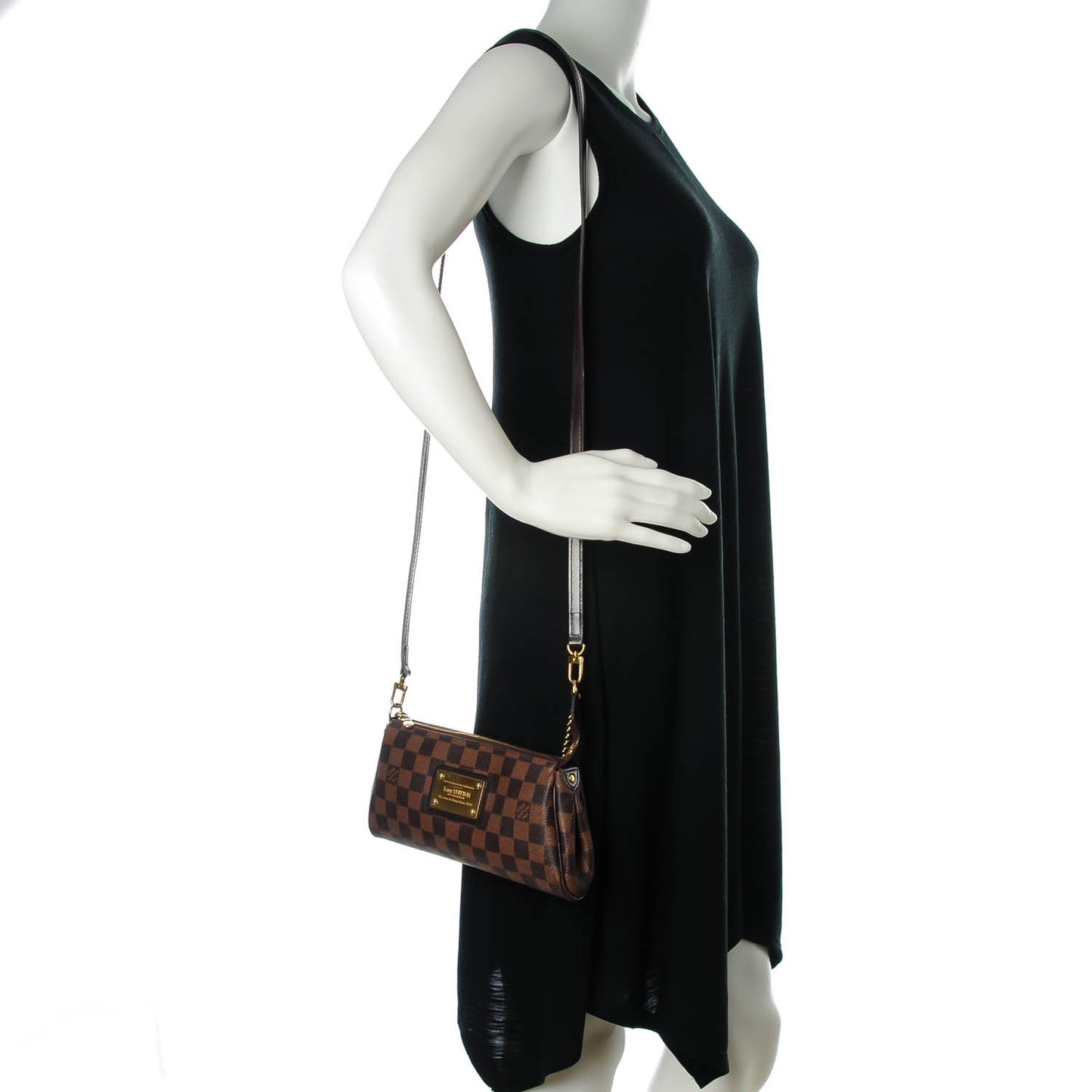 Damier Ebene Eva Clutch