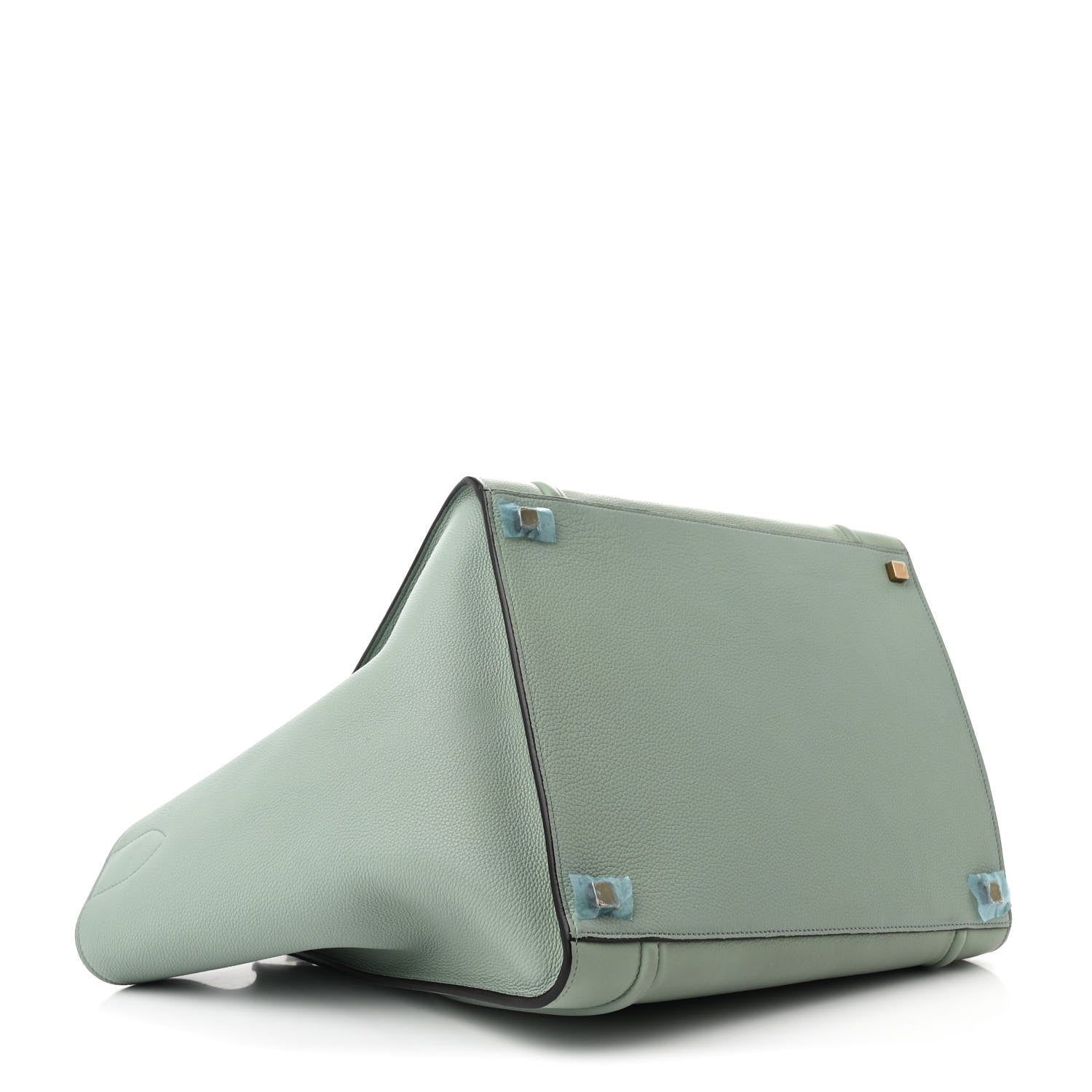 Celine Baby Grained Calfskin Medium Phantom Luggage Jade 4 of 11