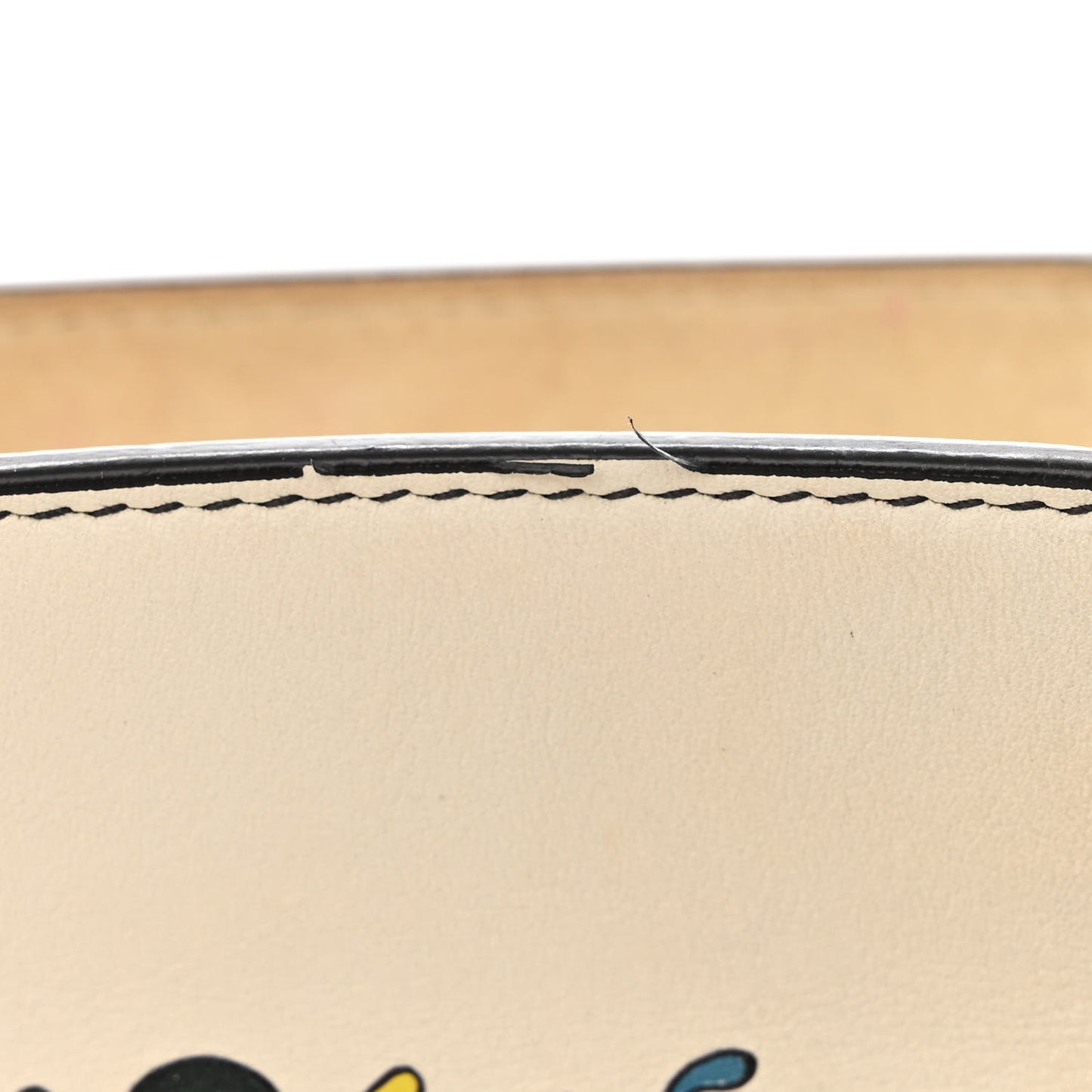 Calfskin Niki De Saint Phalle Medium Supple Lady Dior Off White