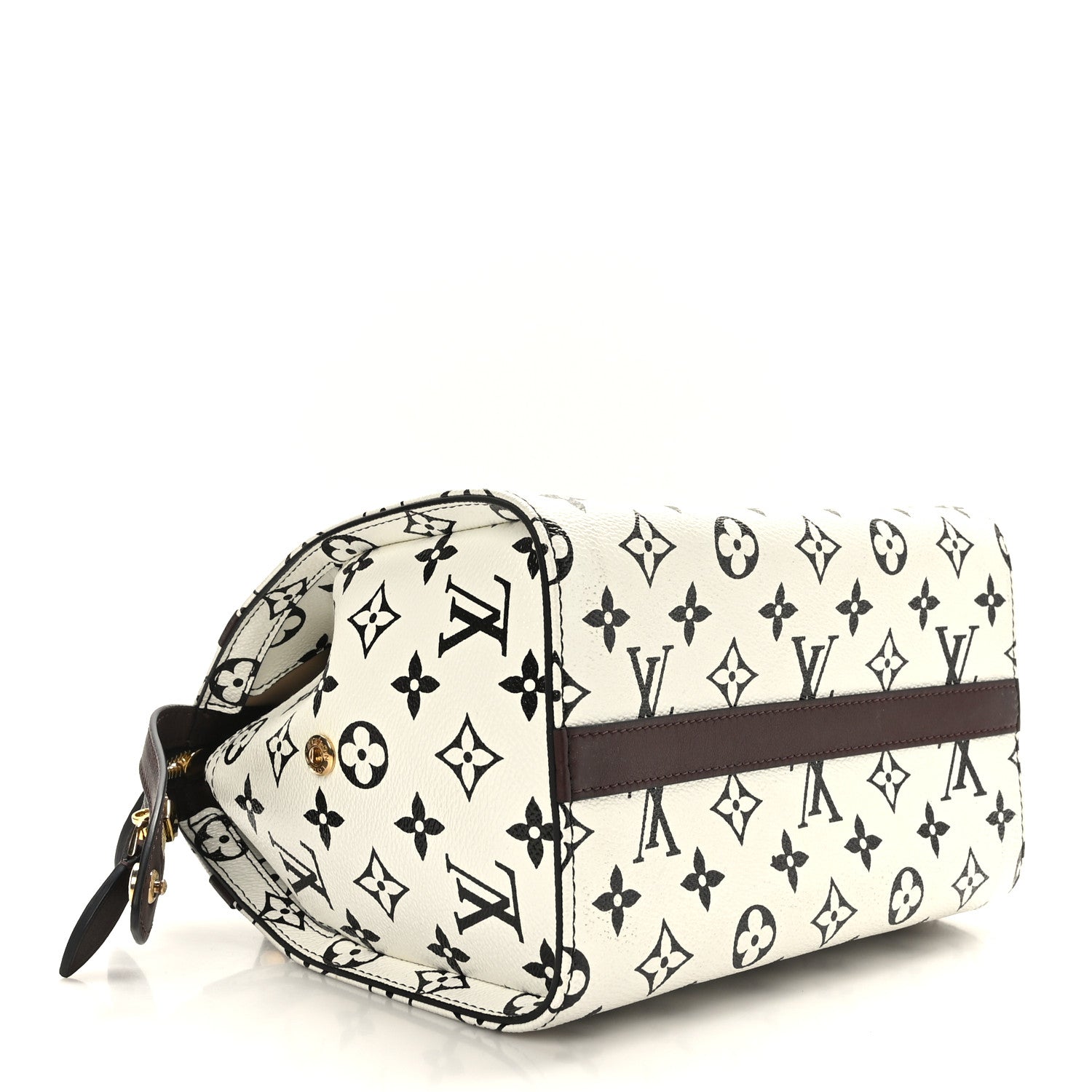 Louis Vuitton Monogram Speedy Amazon PM White Chocolat 4 of 10