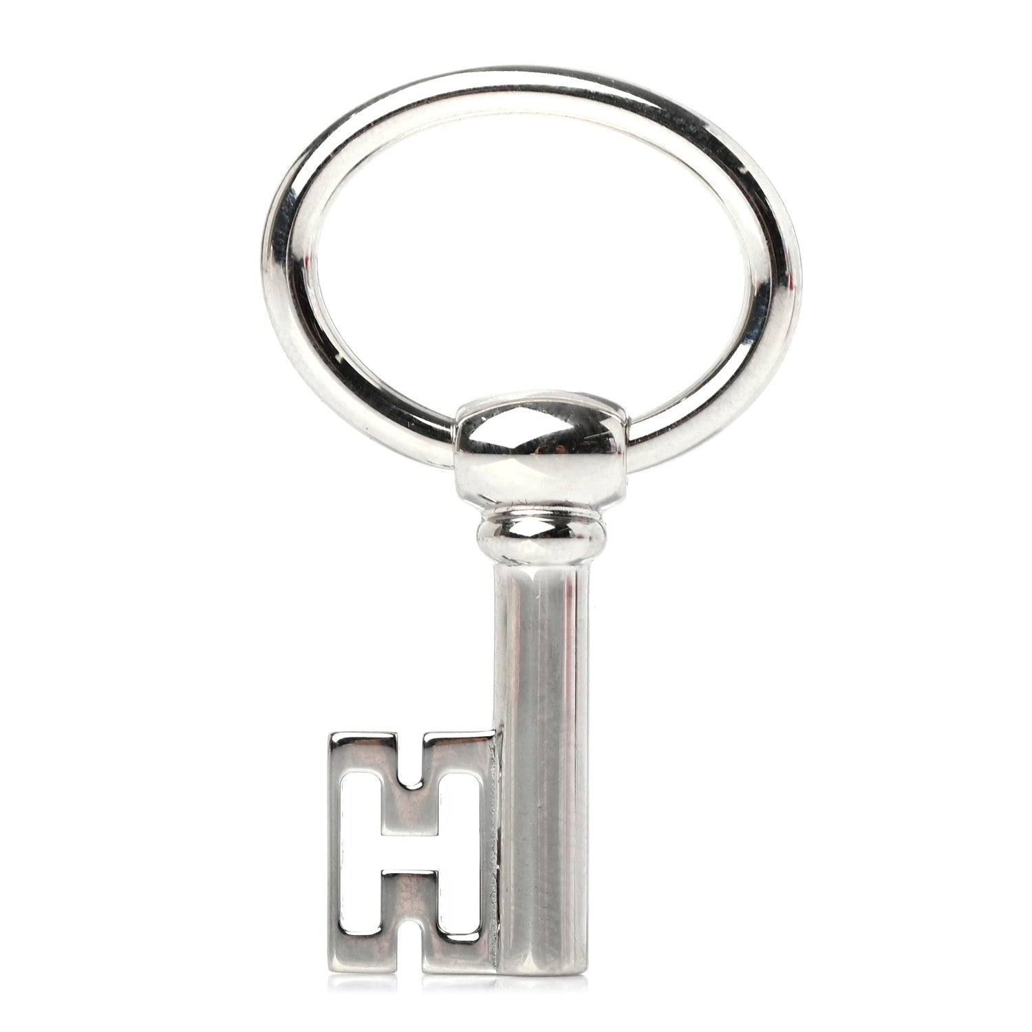Hermes Palladium Curiosite Cle H Charm 1 of 4