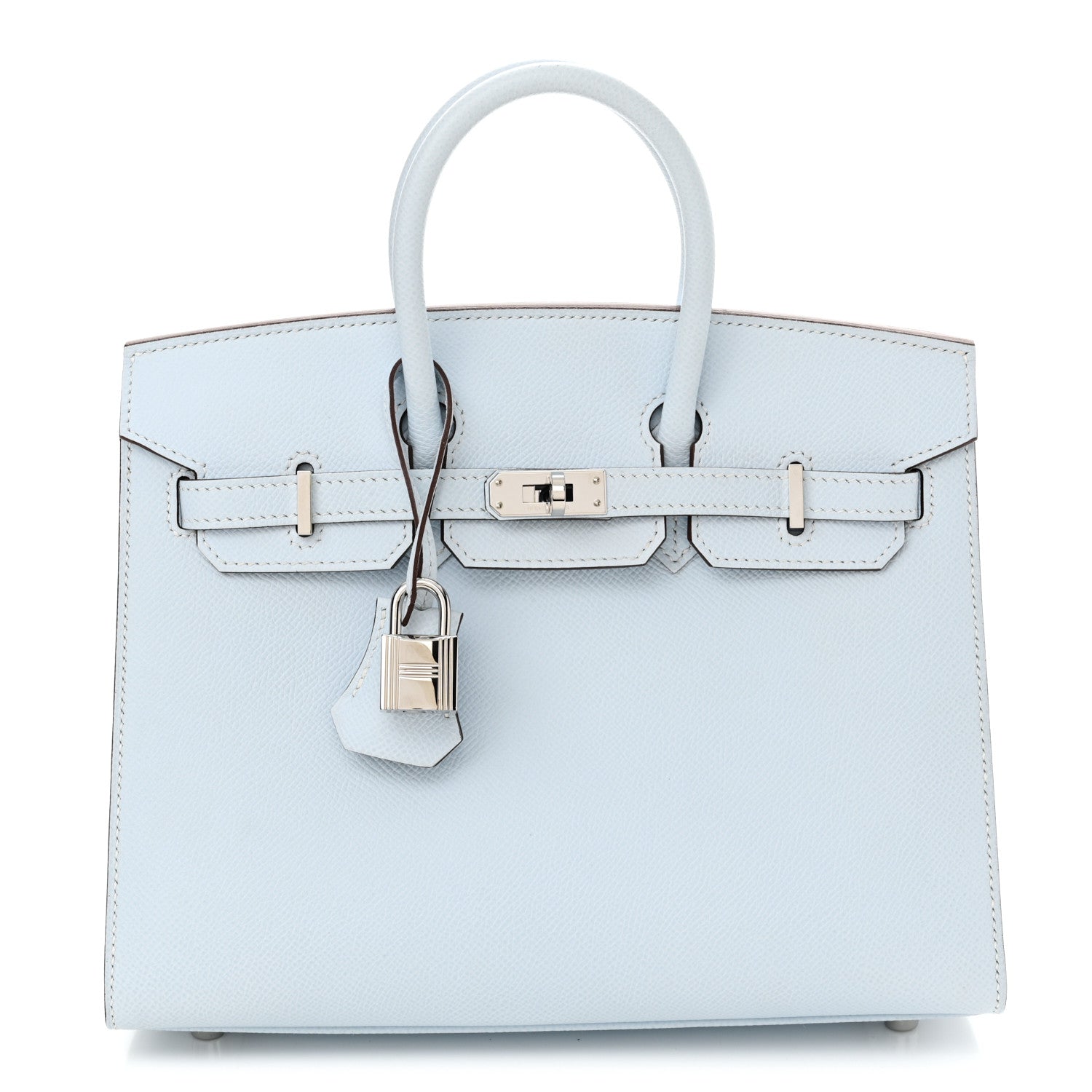 Hermes Epsom Birkin Sellier 25 Bleu Brume 1 of 13