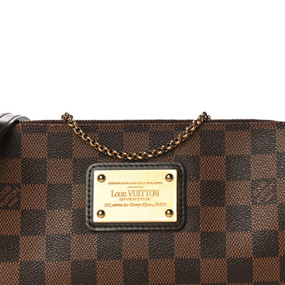 Louis Vuitton Damier Ebene Eva Clutch 9 of 16