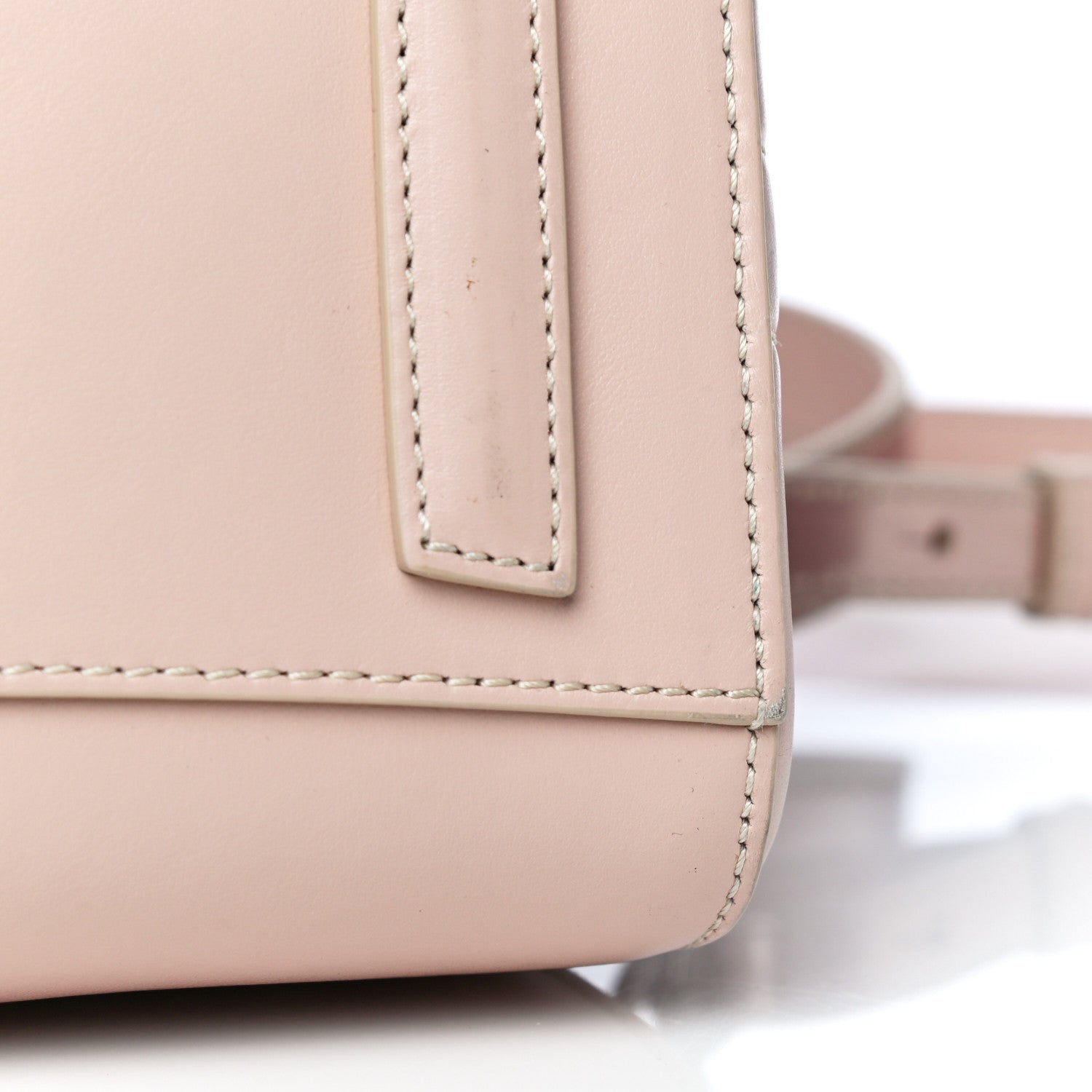 Givenchy Metallic Calfskin Mini Antigona Light Pink 12 of 19