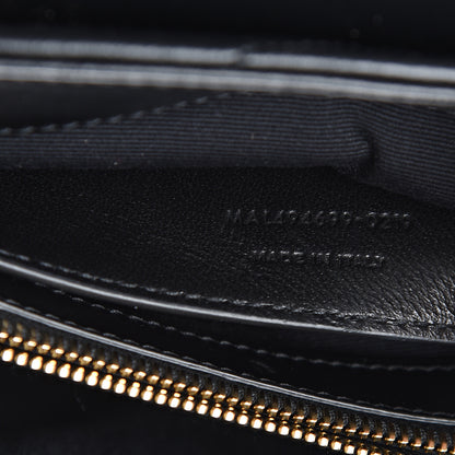 Saint Laurent Calfskin Y Quilted Monogram Small Loulou Chain Satchel Black 6 of 10