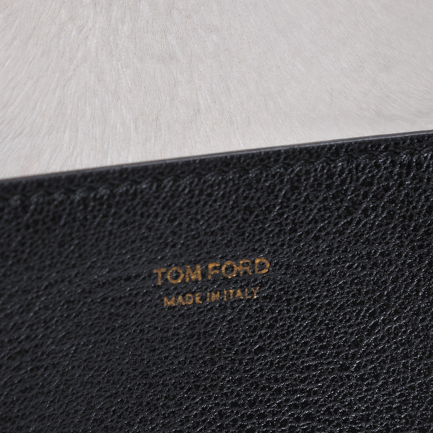 Tom Ford Calfskin Calf Hair Large Jennifer Brown White 6 of 6