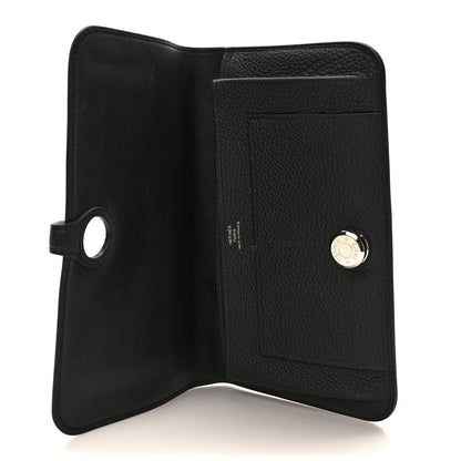Hermes Togo Dogon Duo Wallet Black 6 of 10