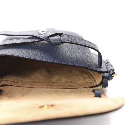 Loewe Pebble Grain Calfskin Mini Gate Dual Bag Ocean 5 of 9