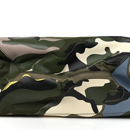 Valentino Garavani Nylon Camouflage Rockstud Tote Multicolor 11 of 13