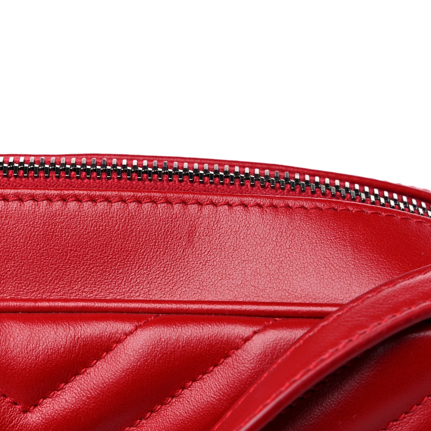 Calfskin Matelasse Monogram Lou Camera Bag Red