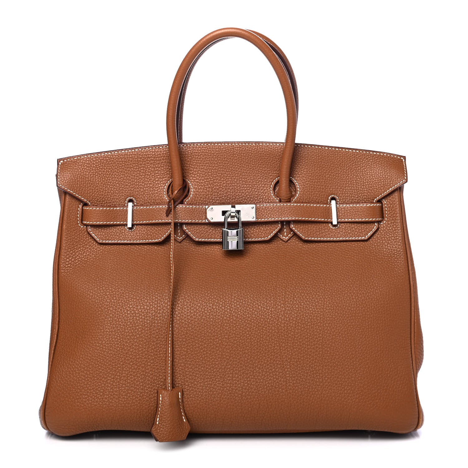 Hermes Togo Birkin 35 Gold 1 of 8
