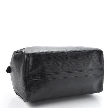Louis Vuitton Epi Speedy 35 Black 3 of 15