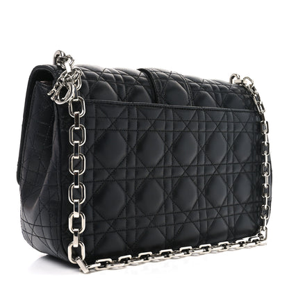 Christian Dior Lambskin Cannage Medium Miss Dior Flap Black 3 of 10