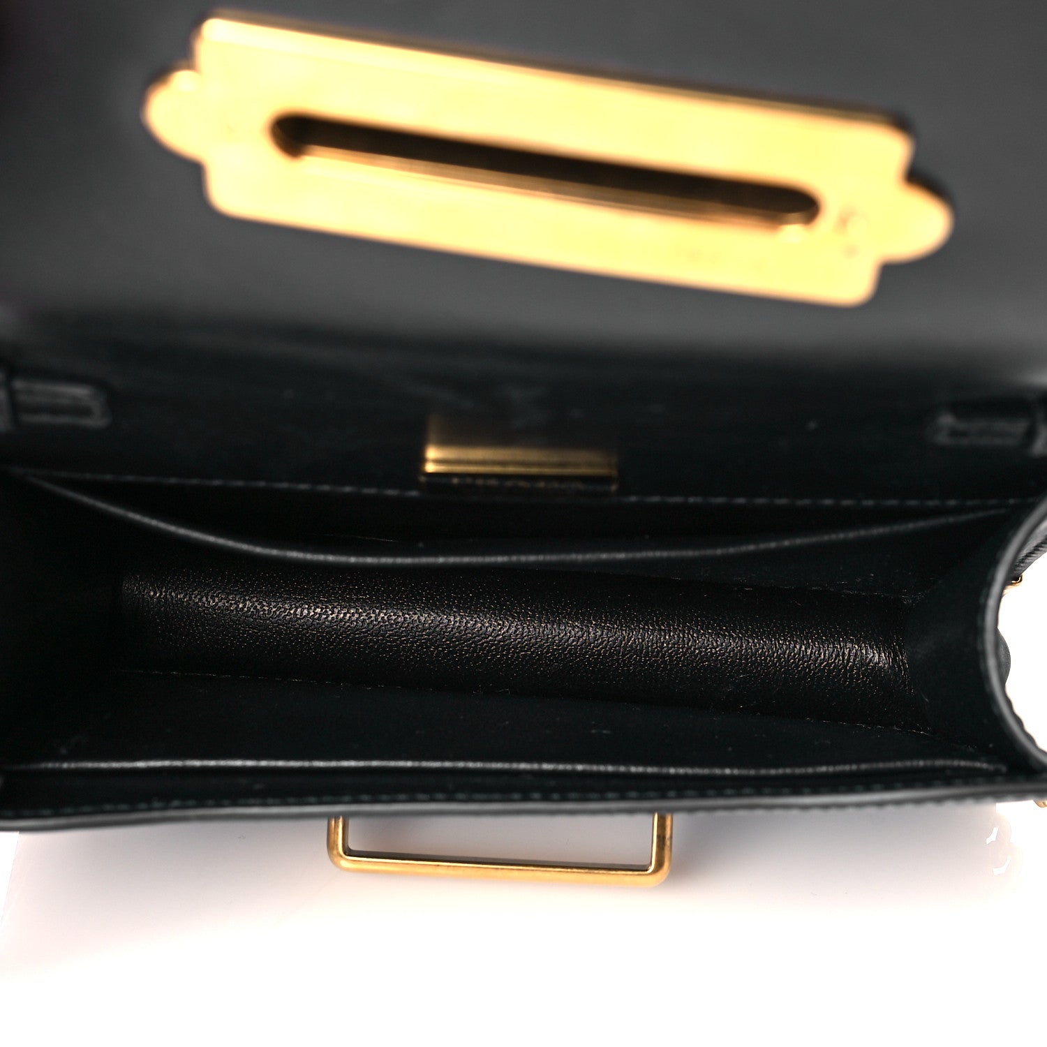 Prada City Calf Saffiano Cahier Bag Black 5 of 9