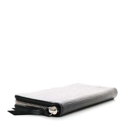 Louis Vuitton Epi Clemence Wallet Black 4 of 6