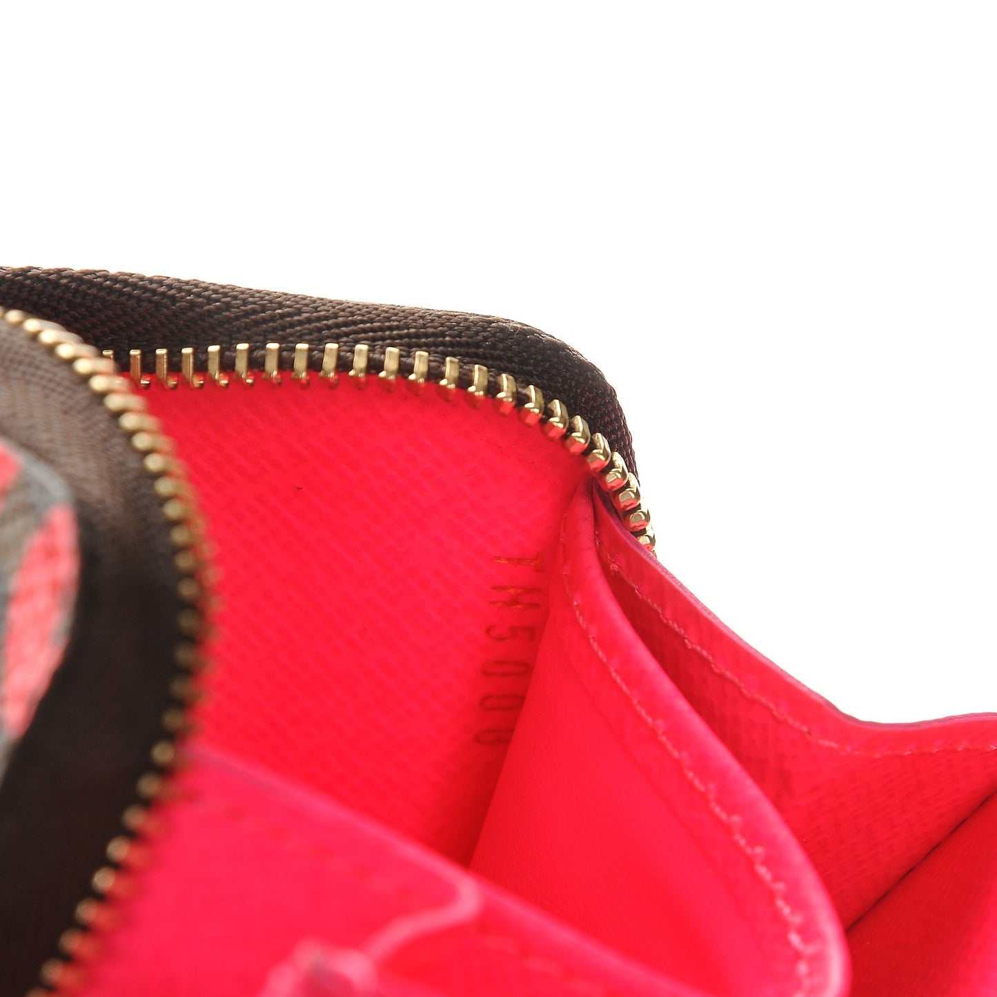 Monogram Graffiti Zippy Coin Purse Fuchsia