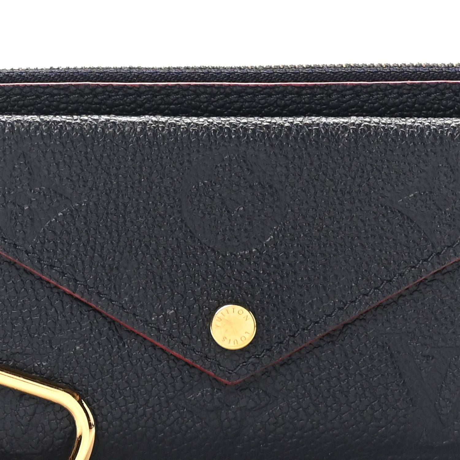 Louis Vuitton Empreinte Recto Verso Card Holder Marine Rouge 8 of 8