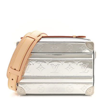 Louis Vuitton Monogram Mirror Handle Trunk Silver 1 of 11