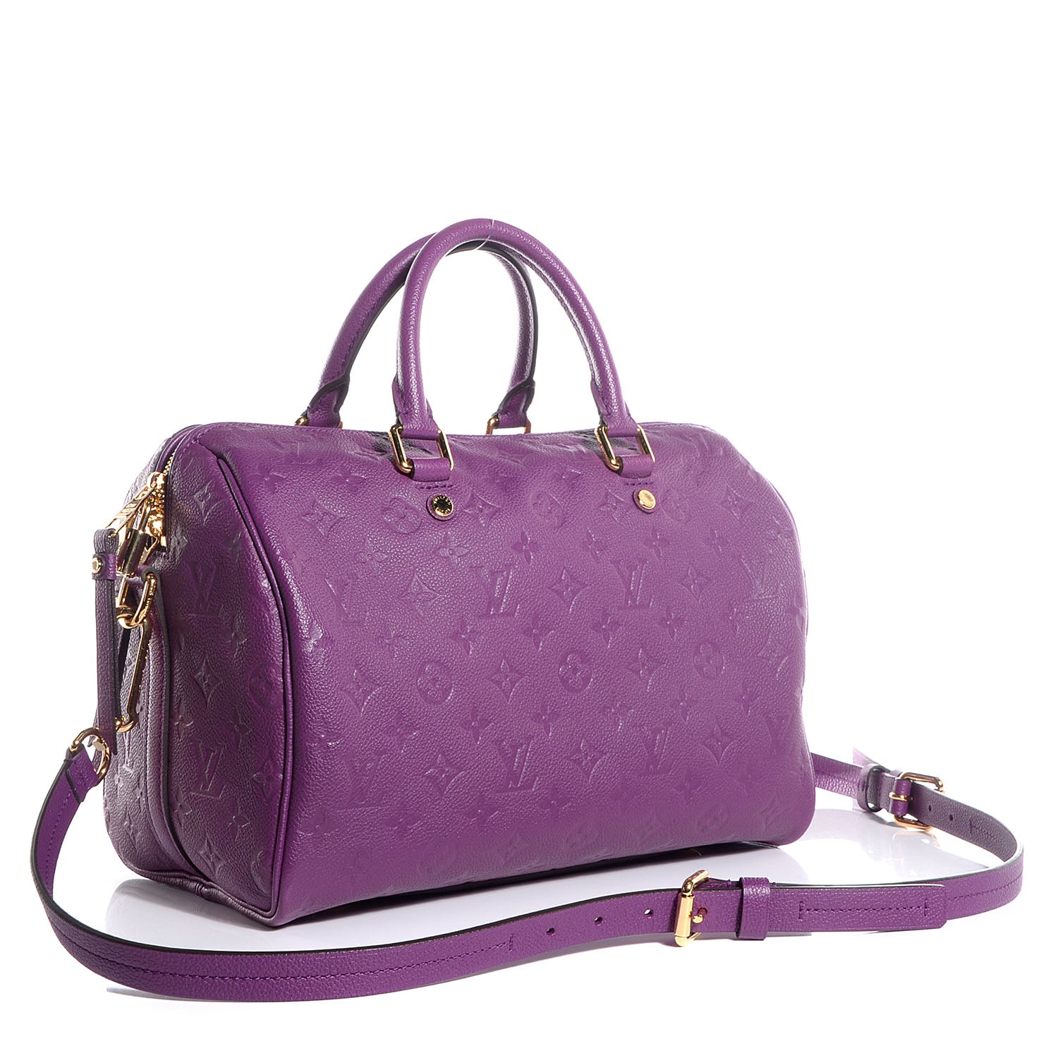 Louis Vuitton Empreinte Speedy Bandouliere 30 Amethyste 3 of 7