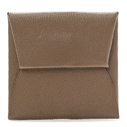 Hermes Chevre Mysore Bastia Coin Purse Etoupe 1 of 9