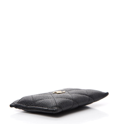 Chanel Caviar Quilted Card Holder Black 4 of 9