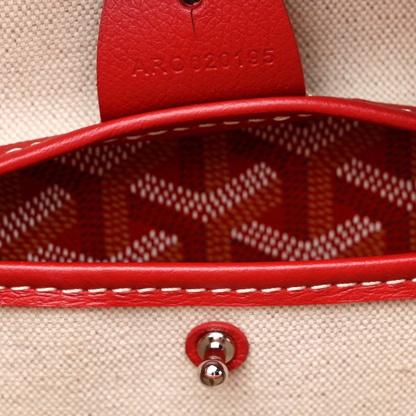 Goyardine Artois MM Red