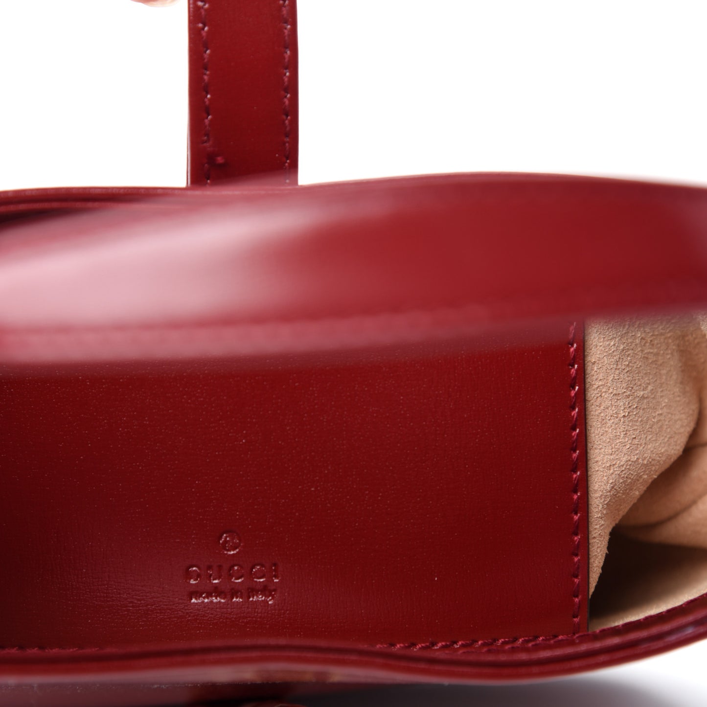 Boarded Dyana Lux Calfskin Mini Jackie 1961 Hobo New Cherry Red