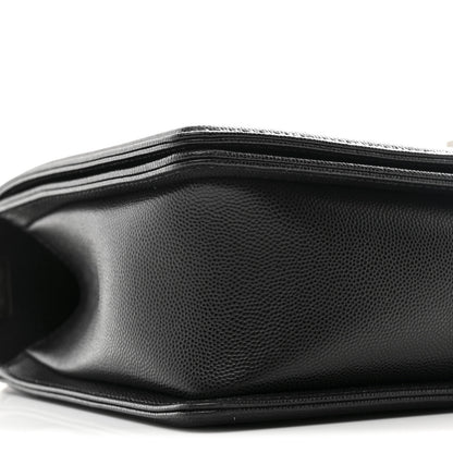 Chanel Caviar Quilted New Medium Boy Flap Black 9 of 10