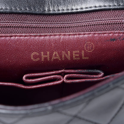 Chanel Lambskin Quilted Small Single Flap Black 6 of 12