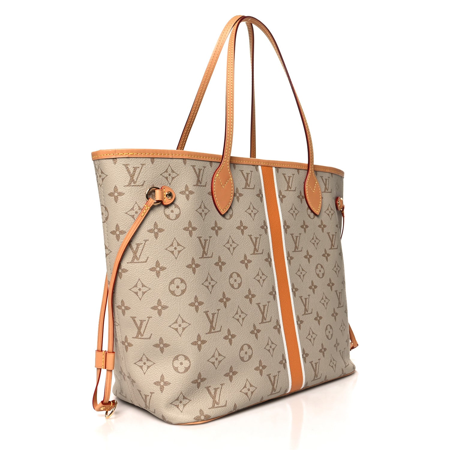 Louis Vuitton Monopaname Neverfull MM Beige Ocher 4 of 10