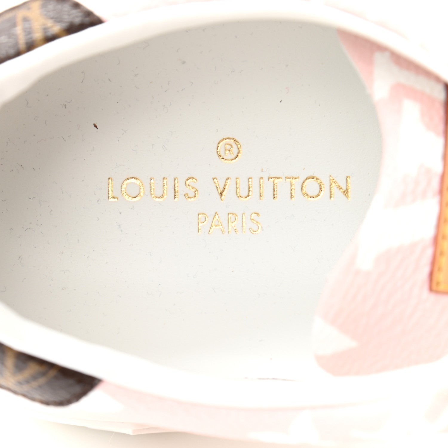 Louis Vuitton Monogram Giant Time Out Sneakers 40 Rose 7 of 9