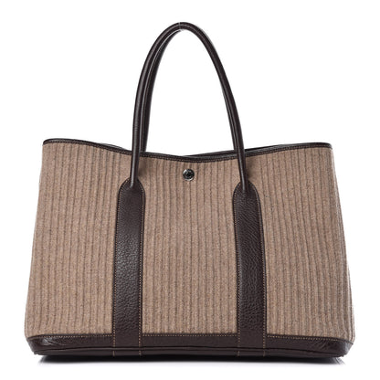 Hermes Ribbed Wool Negonda Garden Party MM 36 1 of 9