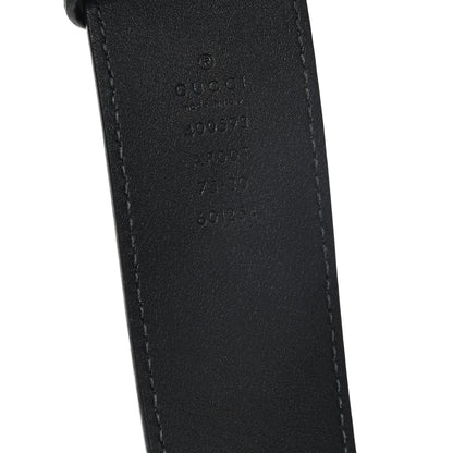 Gucci Calfskin Double G 40mm Belt 75 30 Black 3 of 4