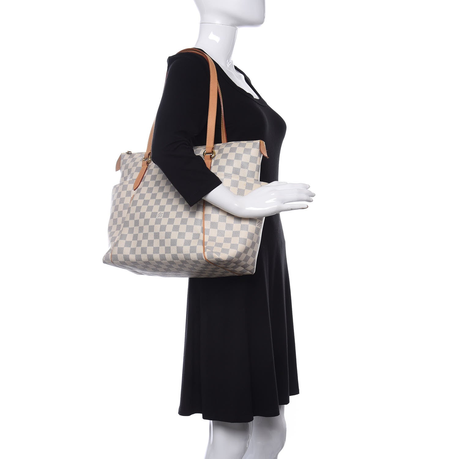 Louis Vuitton Damier Azur Totally MM 2 of 12