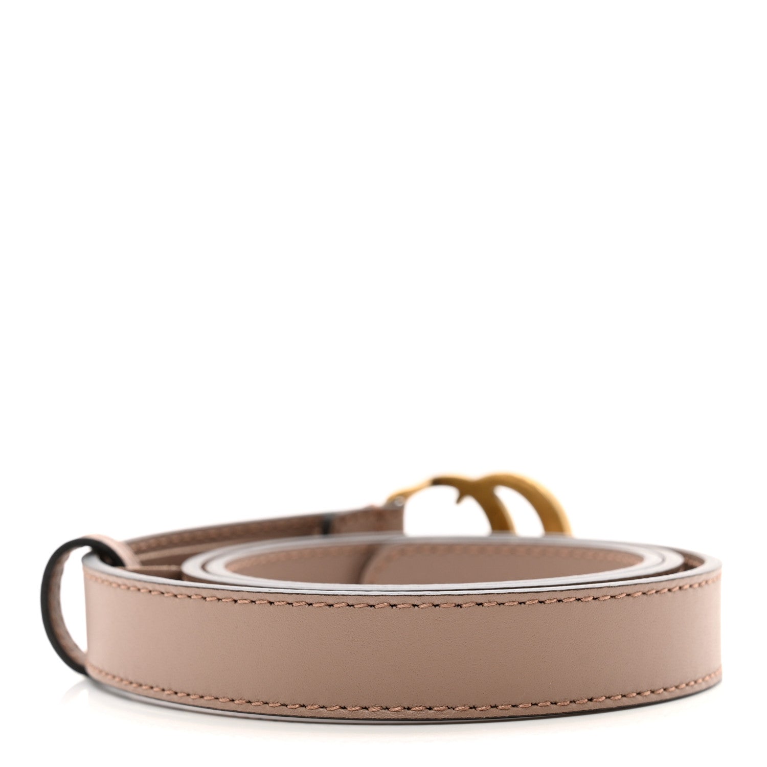 Gucci Calfskin Double G 20mm Belt 75 30 Porcelain Rose 2 of 4