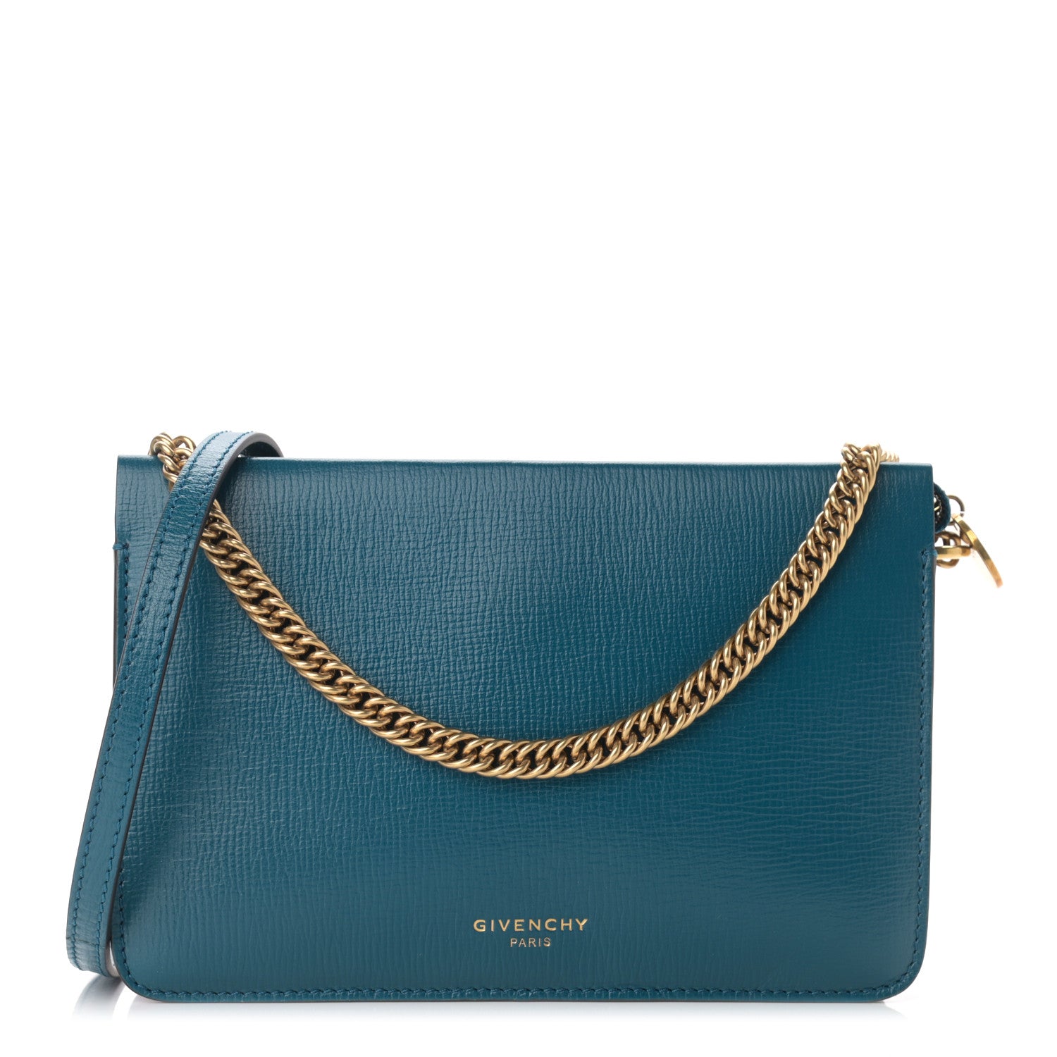 Givenchy Goatskin Suede Cross 3 Crossbody Bag Blue Burgundy 1 of 11