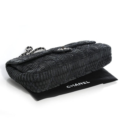 Chanel Python Ultimate Stitch Flap Grey 4 of 8