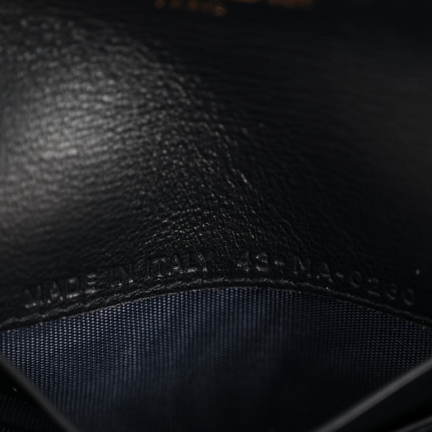 Christian Dior Oblique Saddle Card Holder Blue 7 of 12