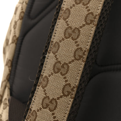 Gucci GG Monogram Medium Backpack Brown 13 of 13