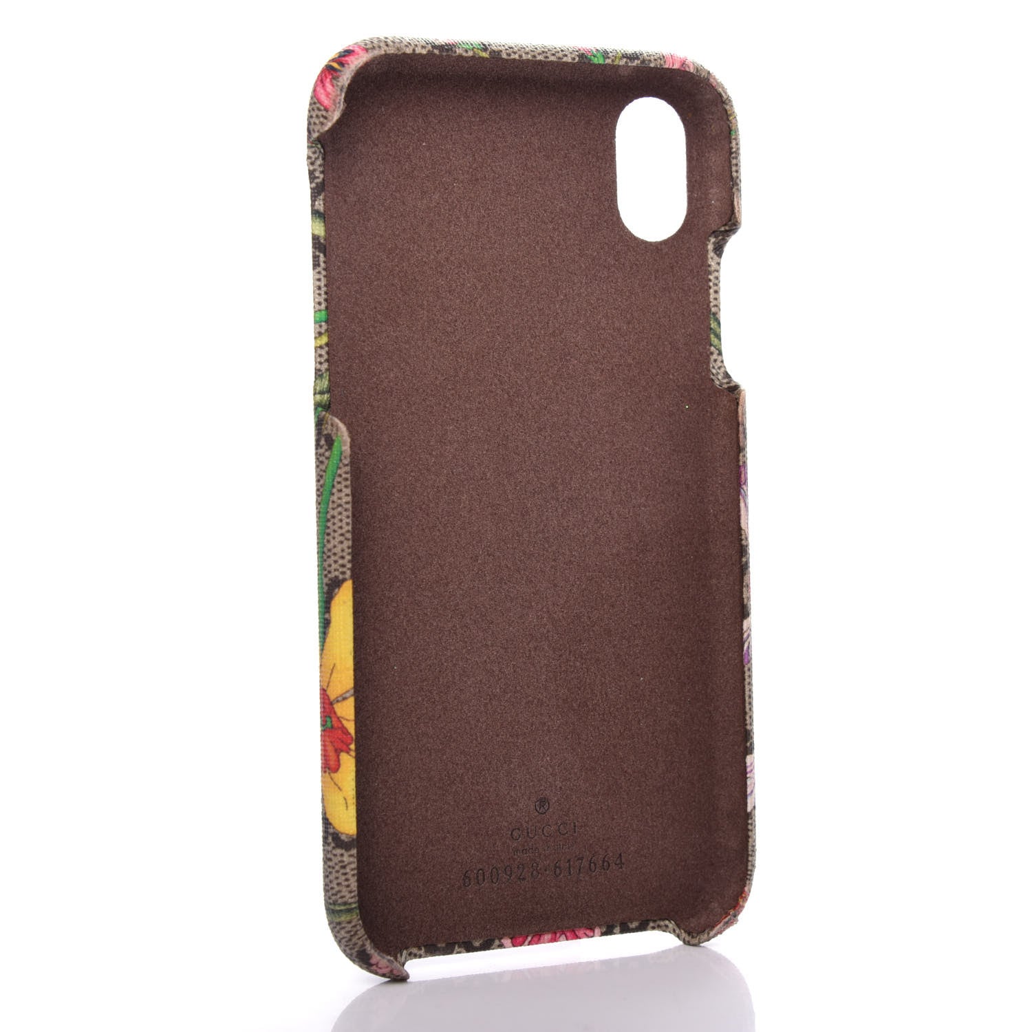 Gucci GG Supreme Monogram Flora Ophidia iPhone XR Case 3 of 7