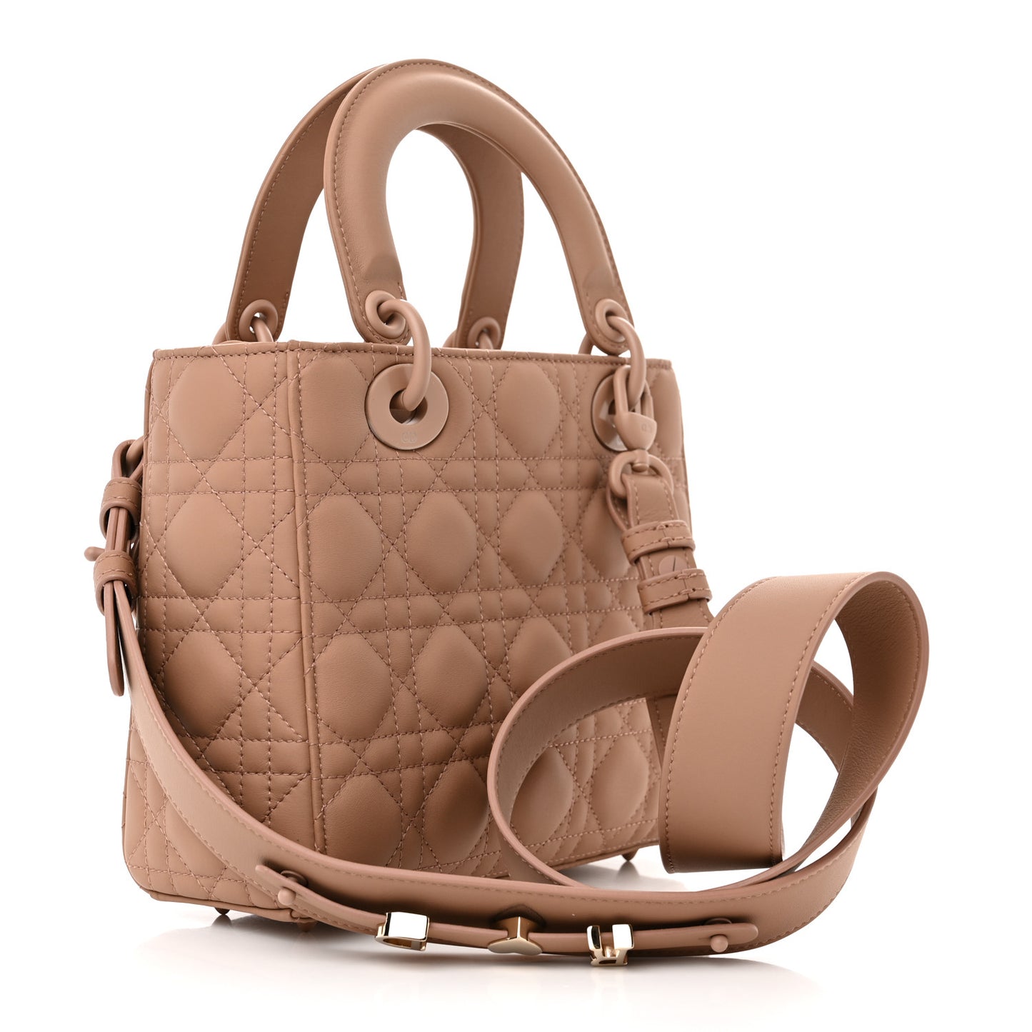 Ultra Matte Calfskin Cannage Small My ABCDior Lady Dior Beige