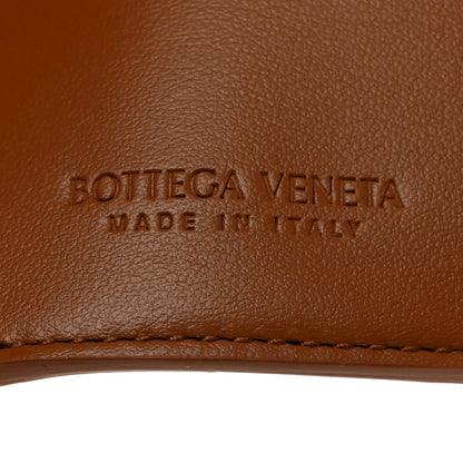 Bottega Veneta Nappa Maxi Intrecciato Tri-Fold Wallet Caramel 6 of 8