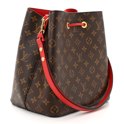 Louis Vuitton Monogram Neonoe MM Coquelicot 3 of 9