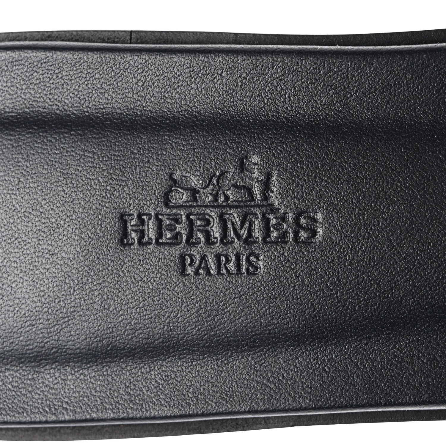 Hermes Denim Canvas Oran Sandals 39.5 Bleu Brut 7 of 9