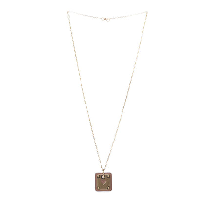 Hermes Swift As De Coeur Necklace Gold 3 of 6