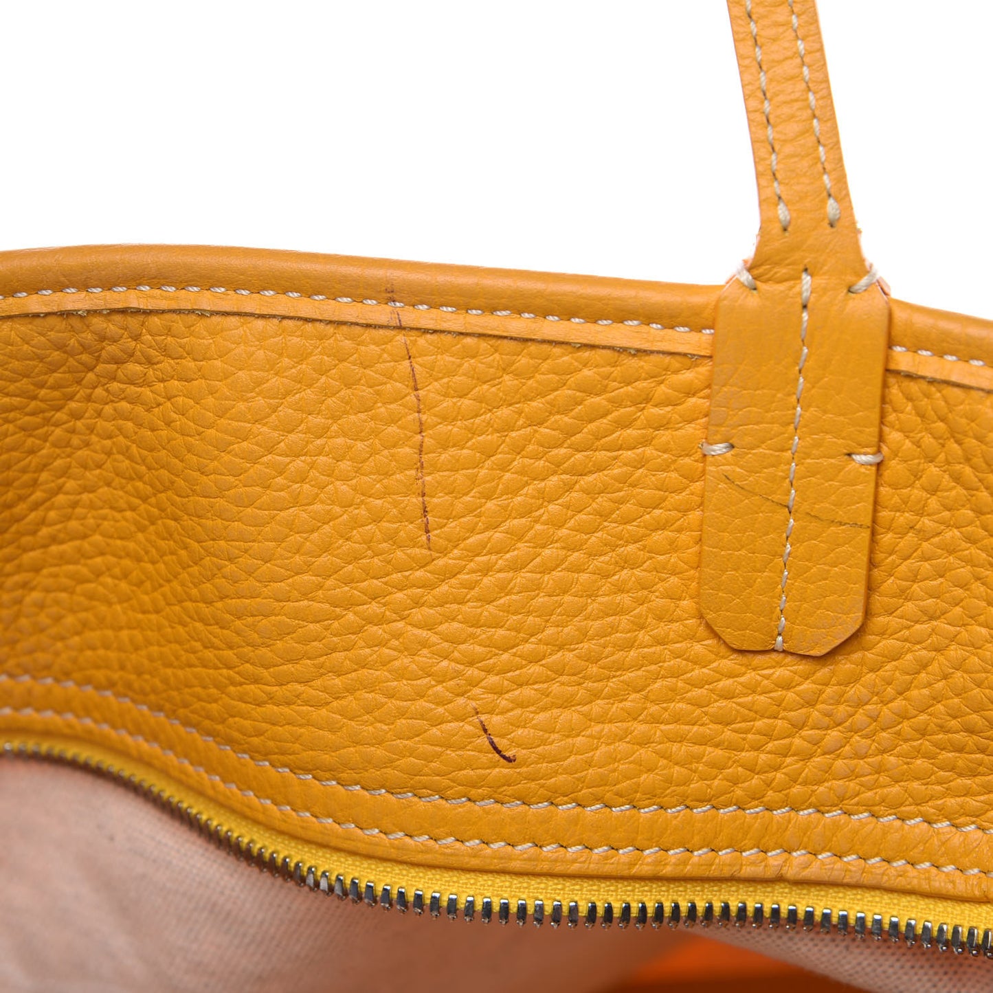 Goyardine Sac Hardy Pet Carrier PM Yellow