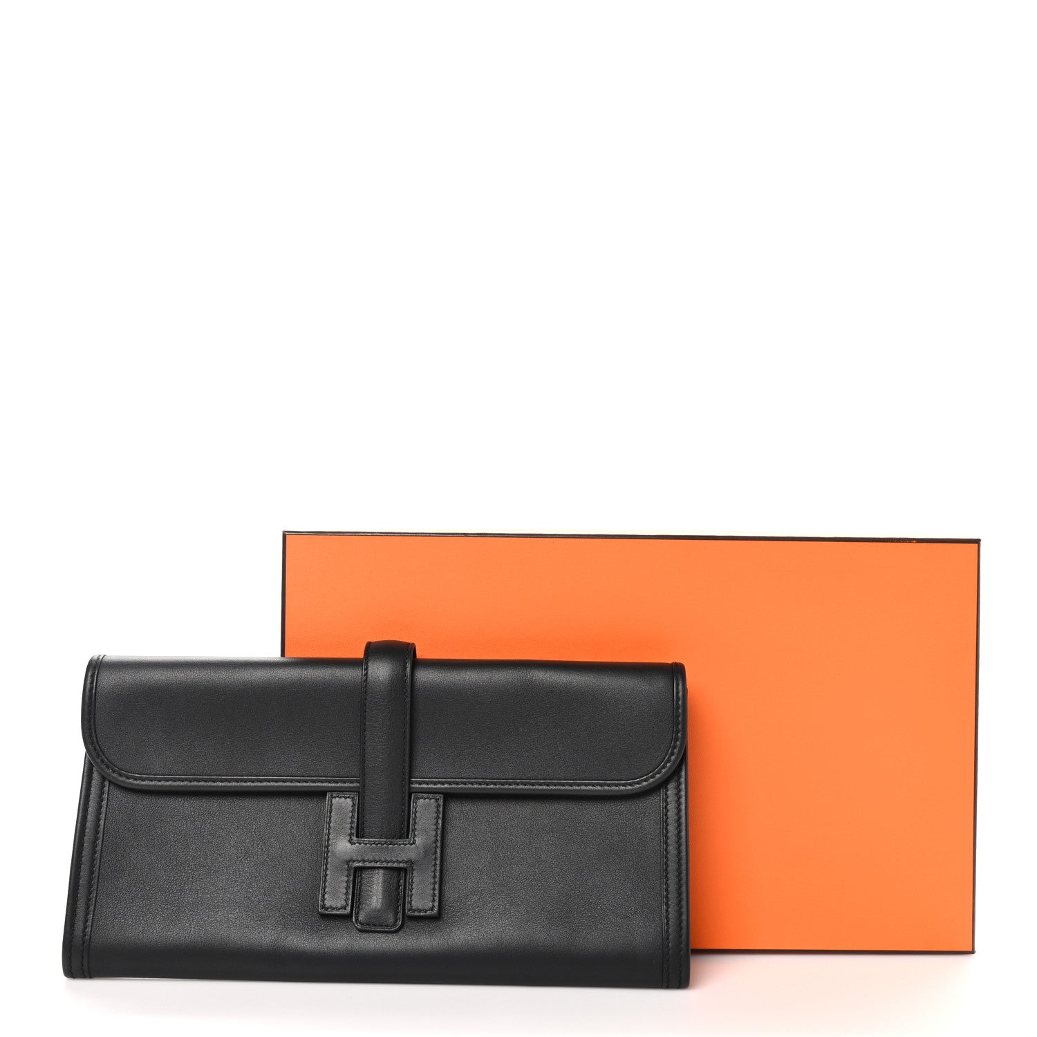Hermes Swift Jige Elan 29 Clutch Black 9 of 9