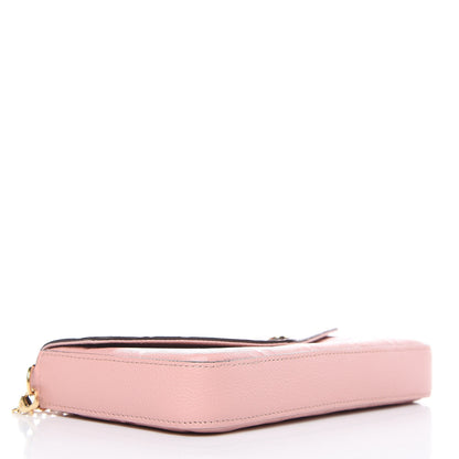 Louis Vuitton Empreinte Pochette Felicie Chain Wallet Rose Poudre 4 of 10