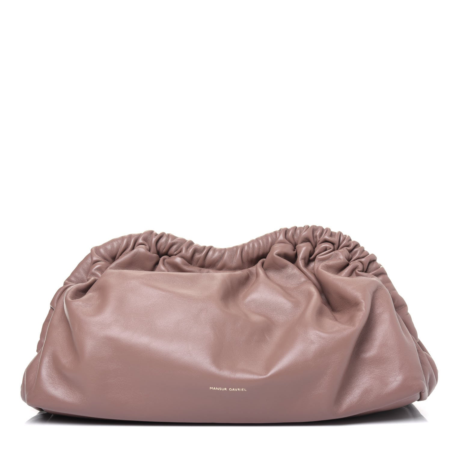 Mansur Gavriel Lambskin Cloud Clutch Biscotto 1 of 11