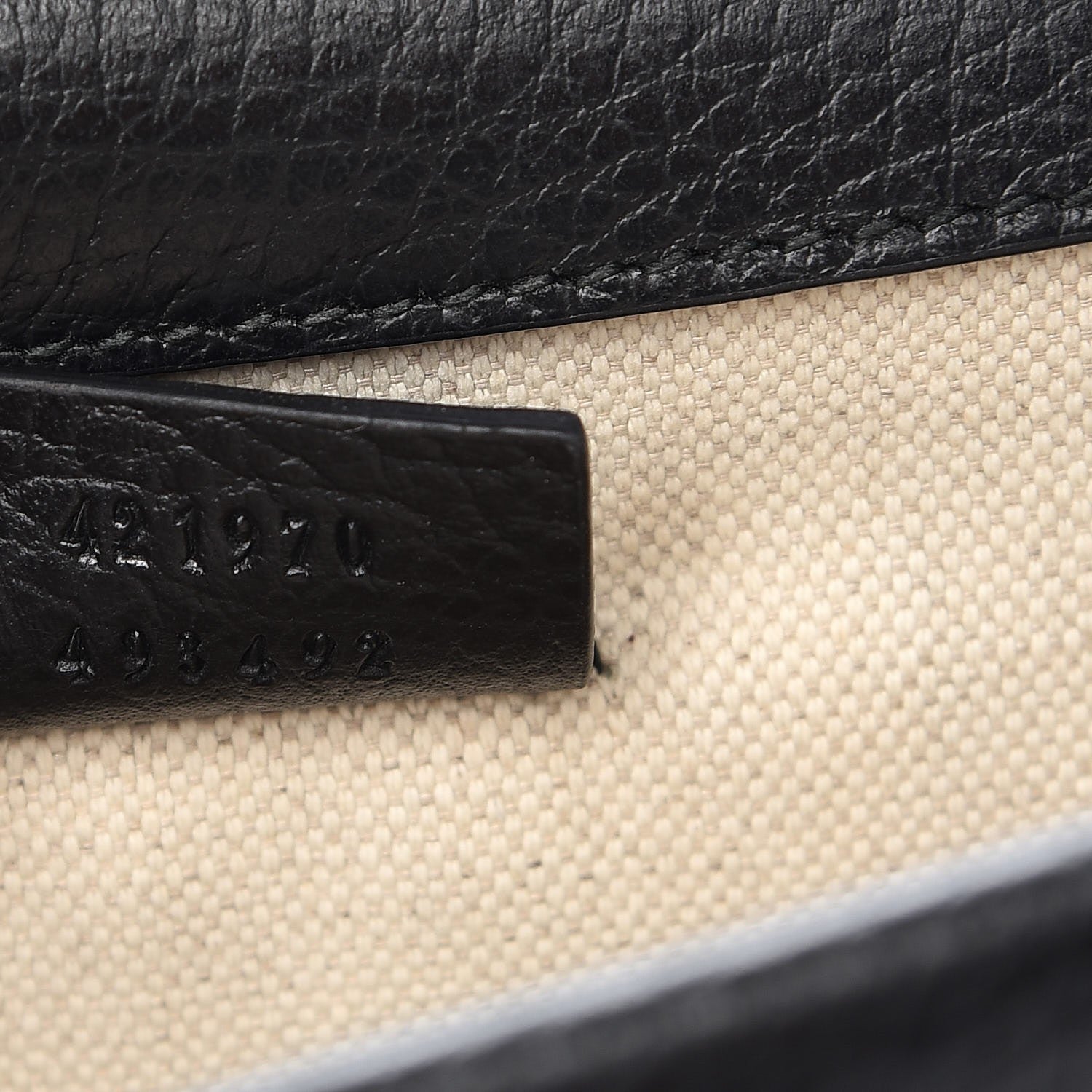 Gucci Calfskin Mini Dionysus Shoulder Bag Black 9 of 9